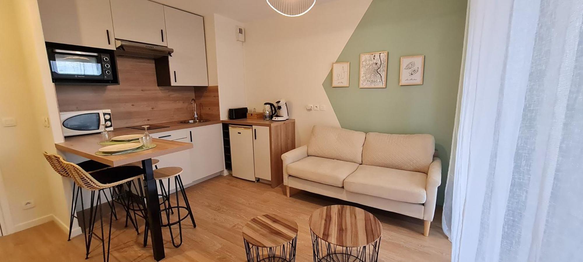 Coquet T2 Pied Bordeaux Leilighet Bègles Eksteriør bilde